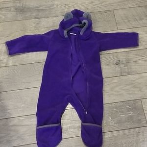 Infant Columbia fleece suit
